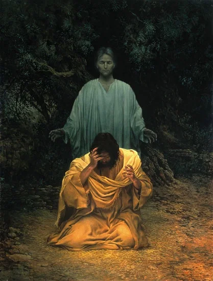 GETHSEMANE-LARGE by James Christensen — Lithograph