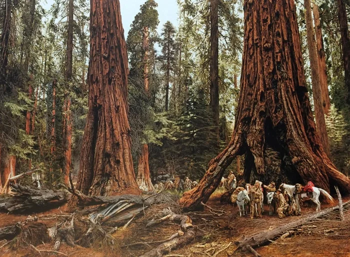 In the Land of the Giants by Paul Calle