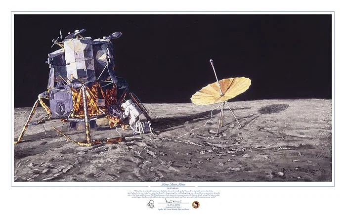 Home Sweet Home by Alan Bean — Lithograph