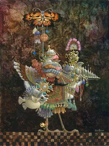 James Christensen - Butterfly Knight Small Works