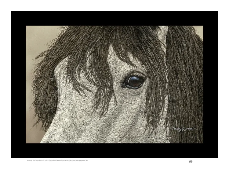 Long Ago and Far Away by Judy Larson — Giclee On Canvas