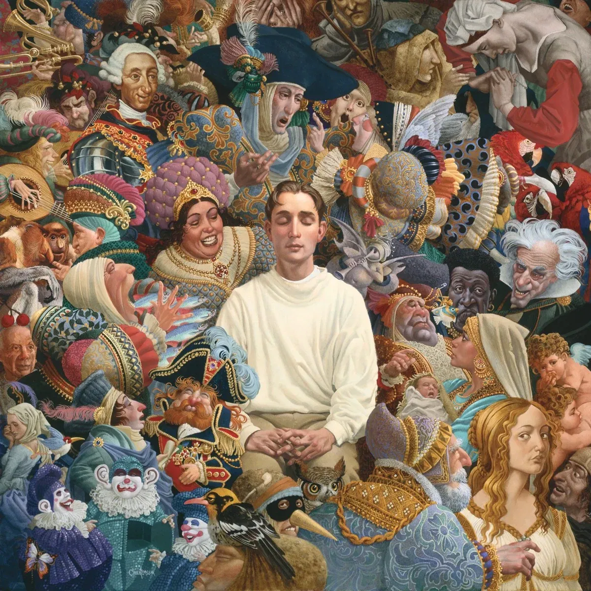 The Listener by James Christensen — Giclee On Canvas Artist Proof