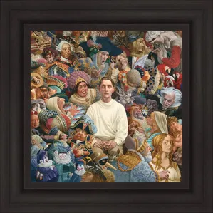 James Christensen - The Listener Brown Frame