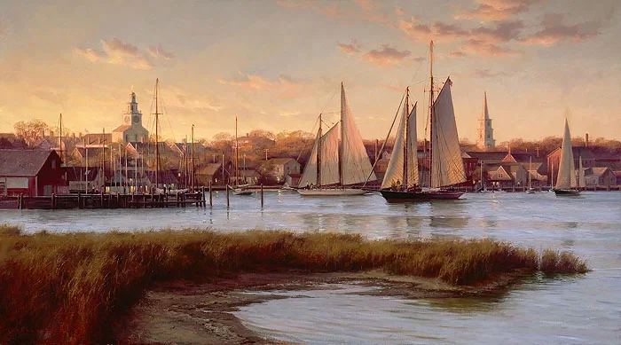 Nantucket Twilight by Don Demers — Giclee On Canvas