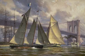 Don Demers - PHANTOM, Outbound from New York, c 1890
