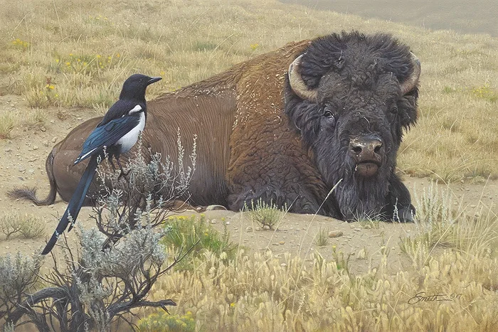 Prairie Home Companions by Daniel Smith — Giclee On Canvas