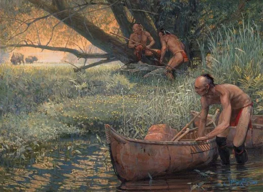 A RARE SIGHTING by John Buxton
