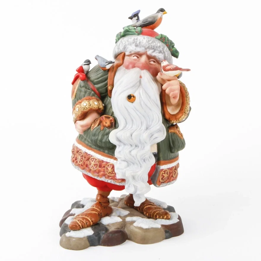 Santas Other Helpers Porcelain Sculpture by James Christensen