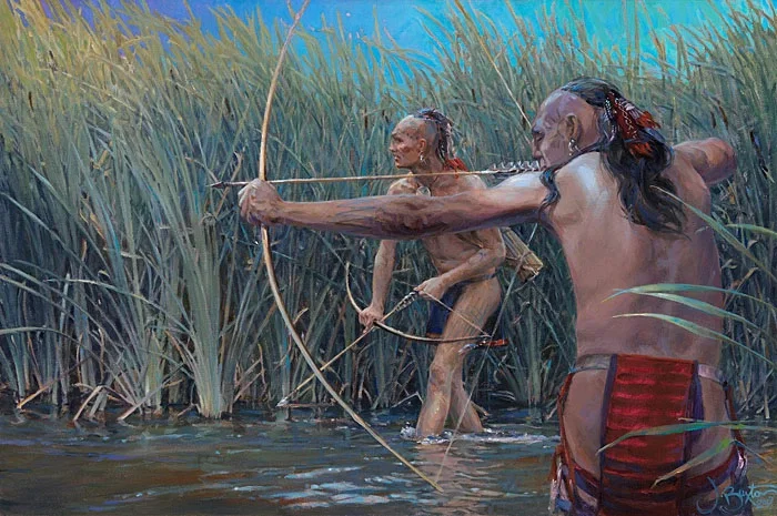 Something Splashing This Way Comes by John Buxton — Giclee On Canvas