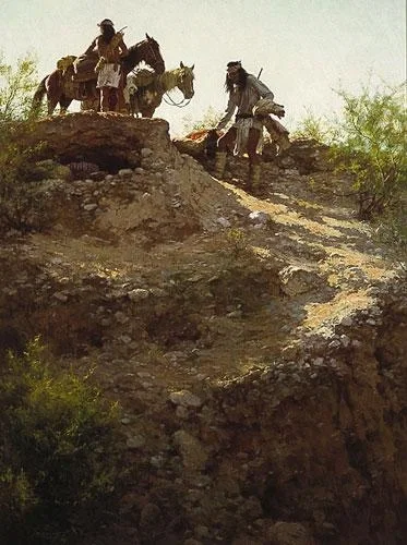 Cache Artist Proof by Howard Terpning — Lithograph
