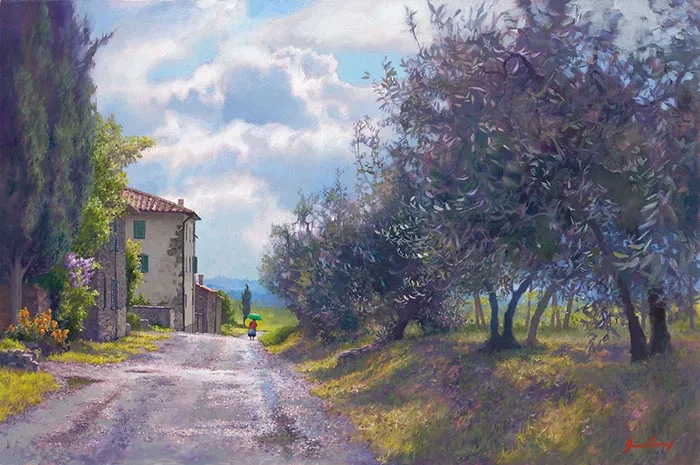 Vitiano by June Carey — Giclee On Canvas