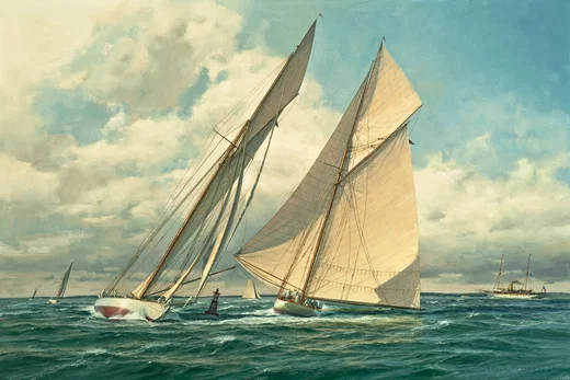 At the Windward Turn by Don Demers
