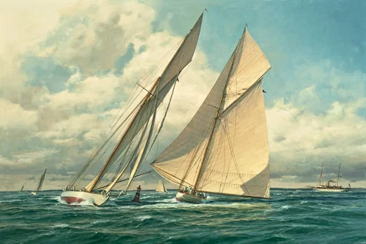 At the Windward Turn by Don Demers