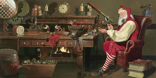 St. Nicholas: Work Day's End by Dean Morrisey