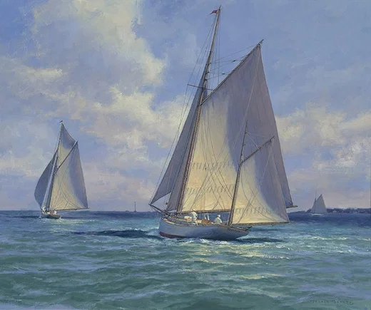 Yawl Flaneur by Don Demers