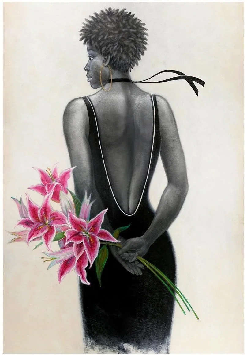 BLACK And BEAUTIFUL by Gilbert Young — Giclee On Paper