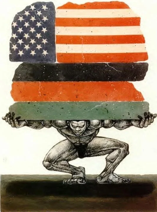 THE BURDEN by Gilbert Young — Giclee On Paper