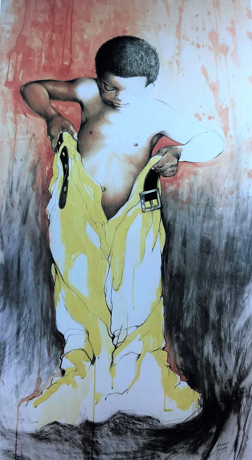 INSIDE DADDY'S WORLD by Gilbert Young — Giclee On Paper