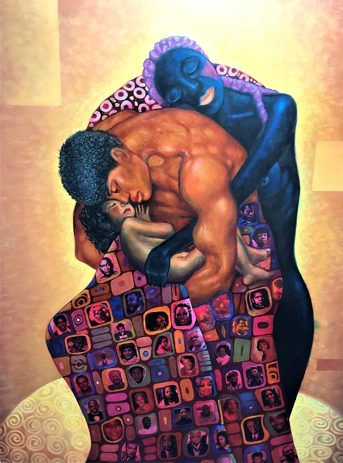 As I See It: Family by Gilbert Young — Giclee On Canvas