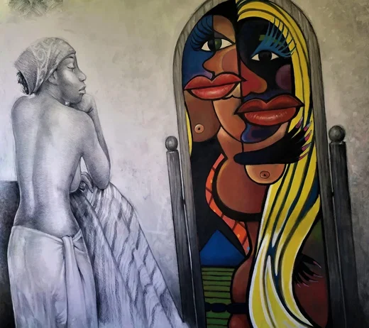 As I See It: Woman in the Mirror by Gilbert Young