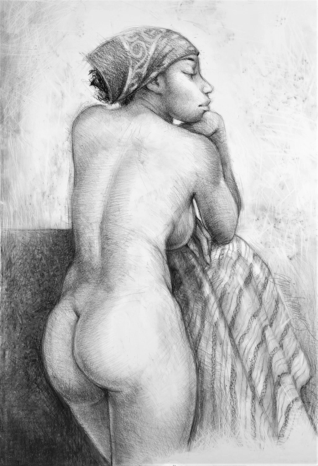 MONA LISA'S SMILE by Gilbert Young — Giclee On Paper