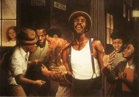 SHOO BOP DOO WOP by Gilbert Young — Giclee On Canvas