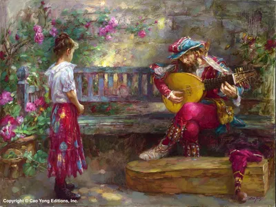 Cao Yong - Girl With Musician Artist Proof