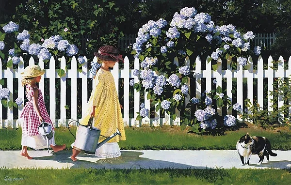 THE GARDENERS(REMARQUE) Limited Edition by Heide Presse — Print