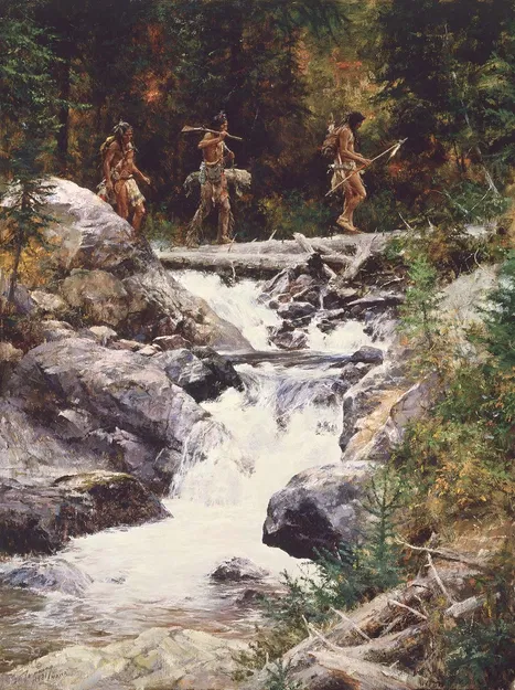 Howard Terpning - Foot Soldiers