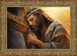 Greg Collins - Redemption's Burden Framed Gold