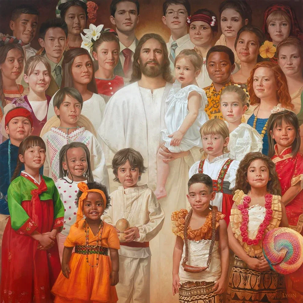 I am a child of god by Howard Lyon — Gallery Wrapped Giclee On Canvas