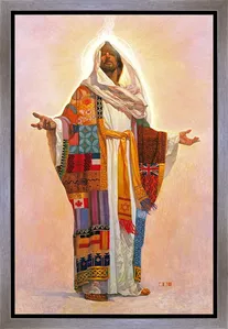 Thomas Blackshear II - The Coat of Many Colors Siler Float Frame