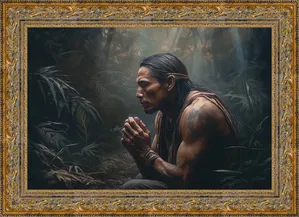 Tyler Anderson - Enos Wrestles Before God Framed Gold