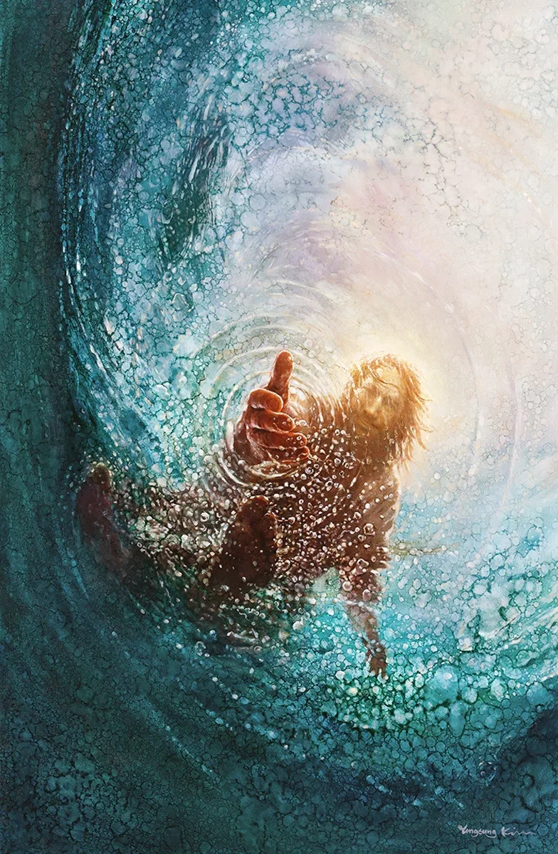 The Hand of God by Yongsung Kim — Giclee On Canvas