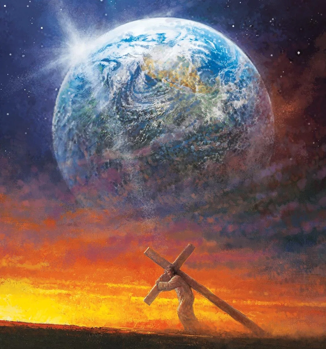 Behold, The Lamb of God by Yongsung Kim — Giclee On Canvas