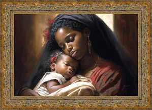 Greg Collins - Sanctuary of Love Framed Gold