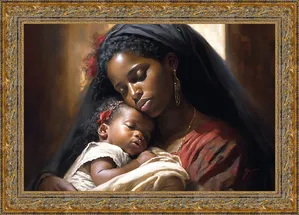 Greg Collins - Sanctuary of Love Framed Gold