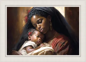 Greg Collins - Sanctuary of Love Framed White