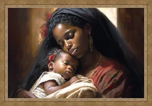 Greg Collins - Sanctuary of Love Framed Classic Gold