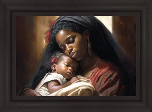 Greg Collins - Sanctuary of Love Brown Frame