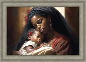 Greg Collins - Sanctuary of Love Gray Frame