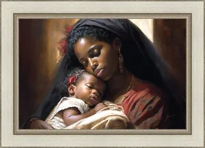 Greg Collins - Sanctuary of Love Ivory Frame