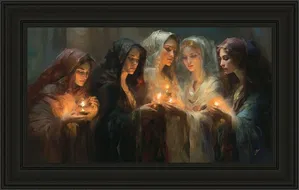 Greg Collins - The Five Wise Virgins Black