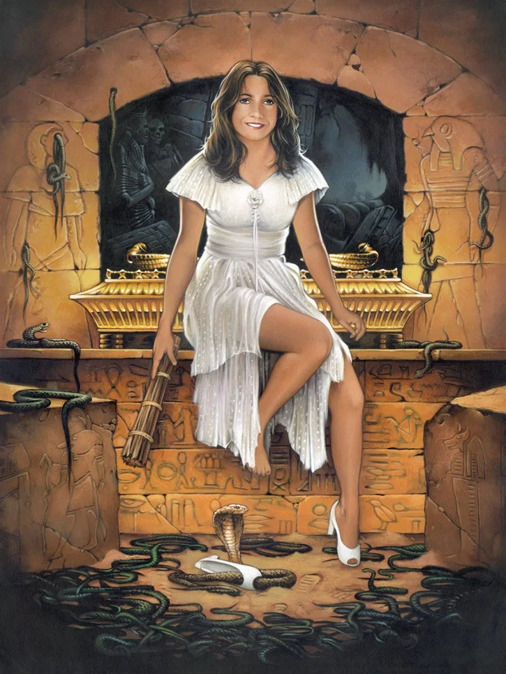 Indy...The Torch by Dave Nestler — Giclee On Canvas