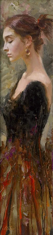 Catalina by Irene Sheri — Hand-Embellished Giclee on Canvas