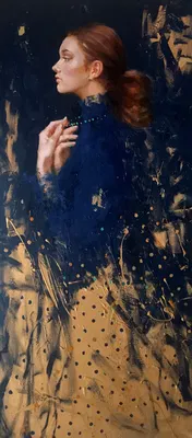 Irene Sheri - Blue and Gold