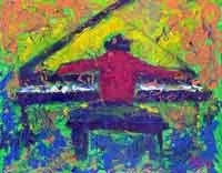 The Music Consumes Me by Ted Ellis — Giclee On Paper