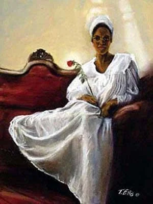 Lady In Waiting by Ted Ellis