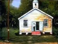 Deacons Door by Ted Ellis — Lithograph