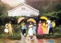 Old Fashion Baptism by Ted Ellis — Lithograph